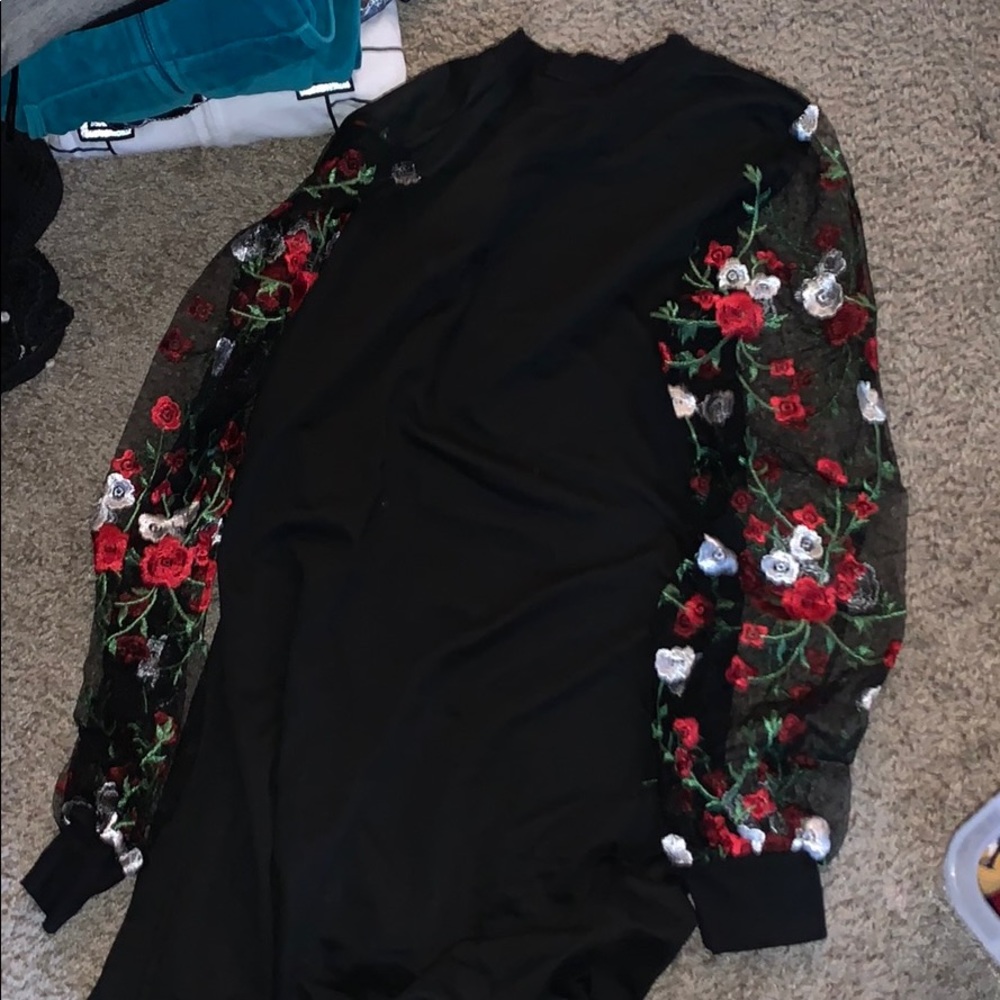 Embroidered dress